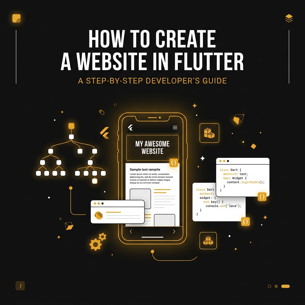 How to Create a Website in Flutter