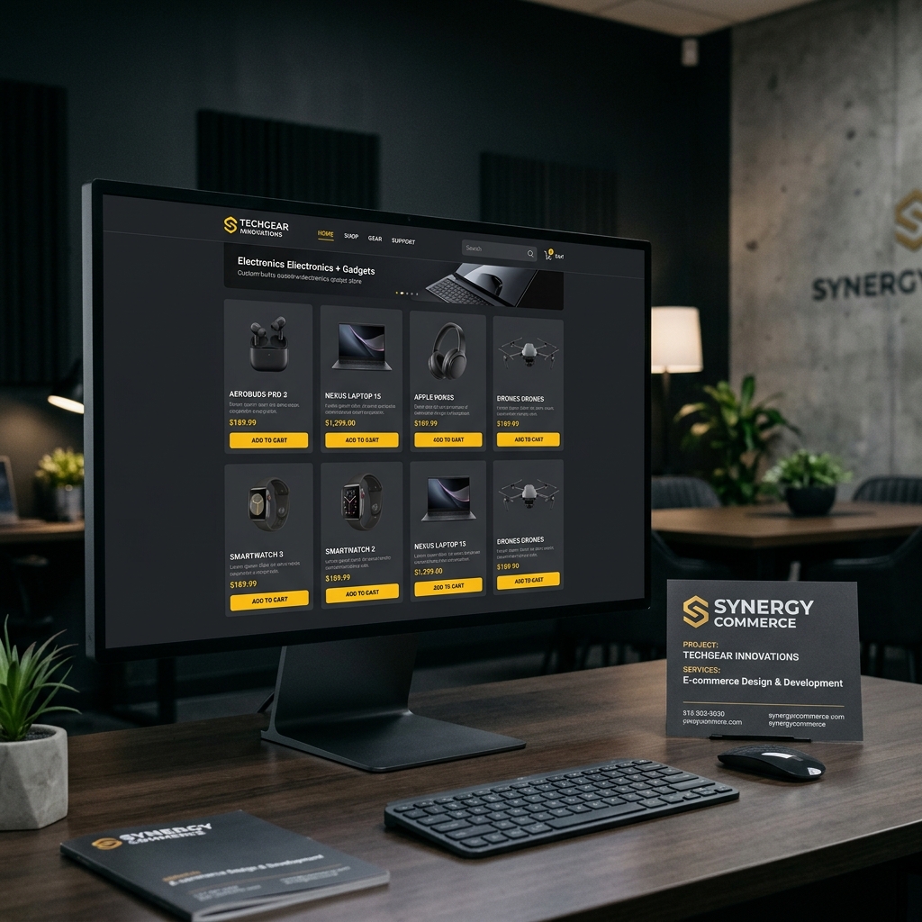 TechGear Electronics Shop
